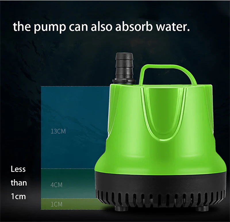 Погружной водяной насос для аквариума аквариумный 6/12/25/40/60/100 Вт 350 4500л/ч Марин с