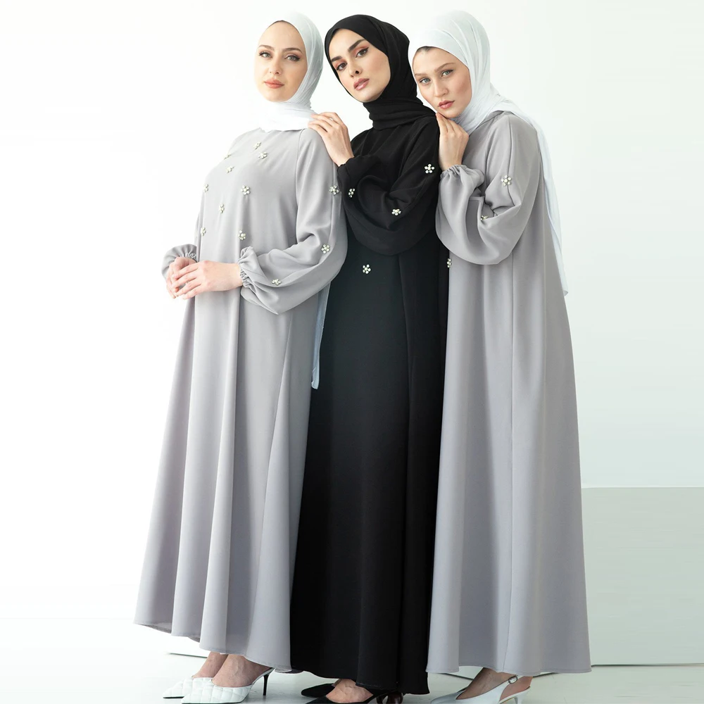 Дубай Abaya Турция мусульманская мода хиджаб платье Европейский ислам одежда Abayas