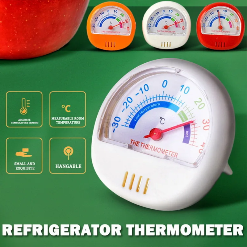 1 шт. 3 вида цветов Выбор термометр для холодильника половина Экран Морозильник