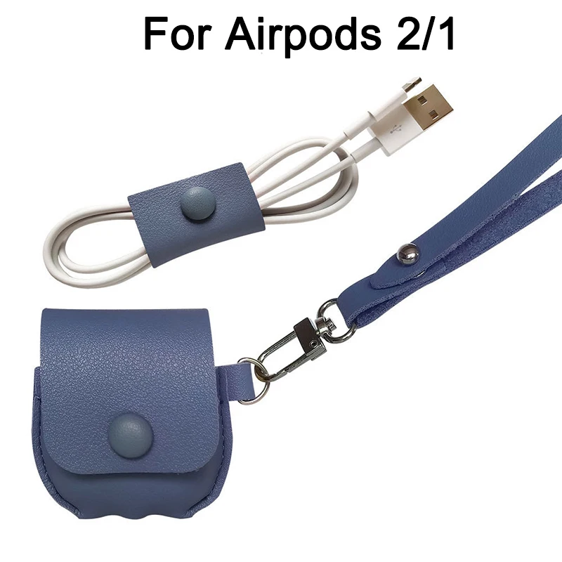 Сказочный кожаный чехол для Apple Airpods Pro, противоударный ремешок для наушников, чехол для AirPods 3 2 1, чехол для зарядки, защитный чехол