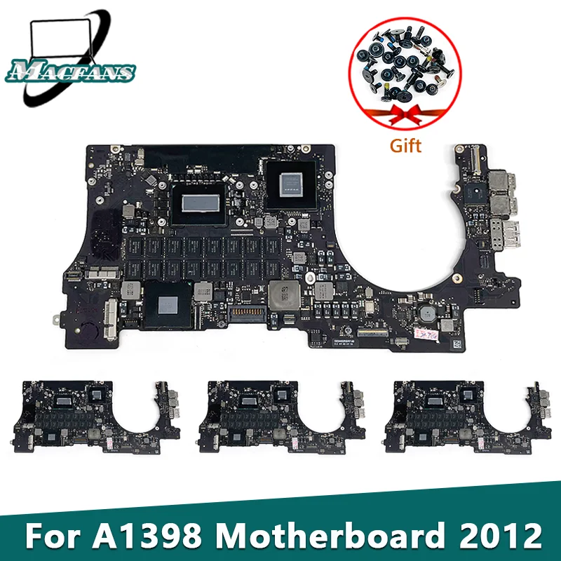 Протестированная оригинальная материнская плата A1398 820-3332-A для MacBook Pro Rerina 15 &quotA1398