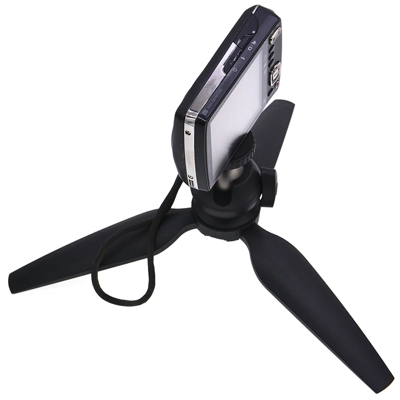 Мини настольный Регулируемый набор тренога PTZ с зажимом на мобильный телефон