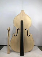 ebony without coloring hand carved white unfinished 3 4 upright bass solid wood and european maple semi finished products