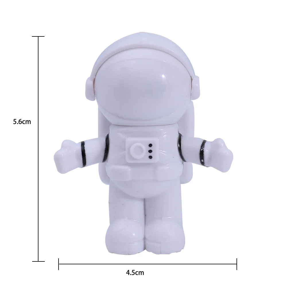 

Creative Spaceman Astronaut LED USB LED Reading Light Lamp Spaceman Astronaut Eye-Care Flexible USB Light Gift For Boyfriend