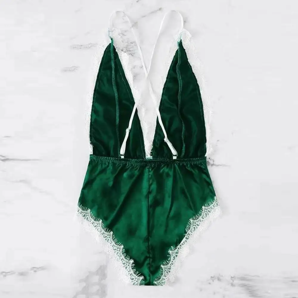 Новое нижнее белье с открытой спиной и контрастной кружевной отделкой ресницами