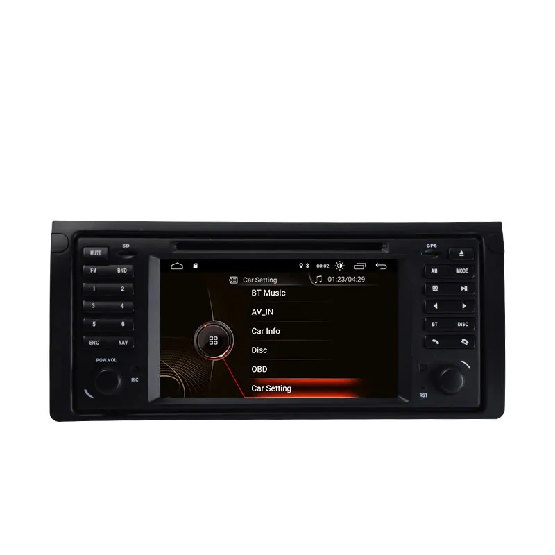 Мультимедийная система CarExc 1 Din Android 9 0 поддержка беспроводного CarPlay GPS навигация