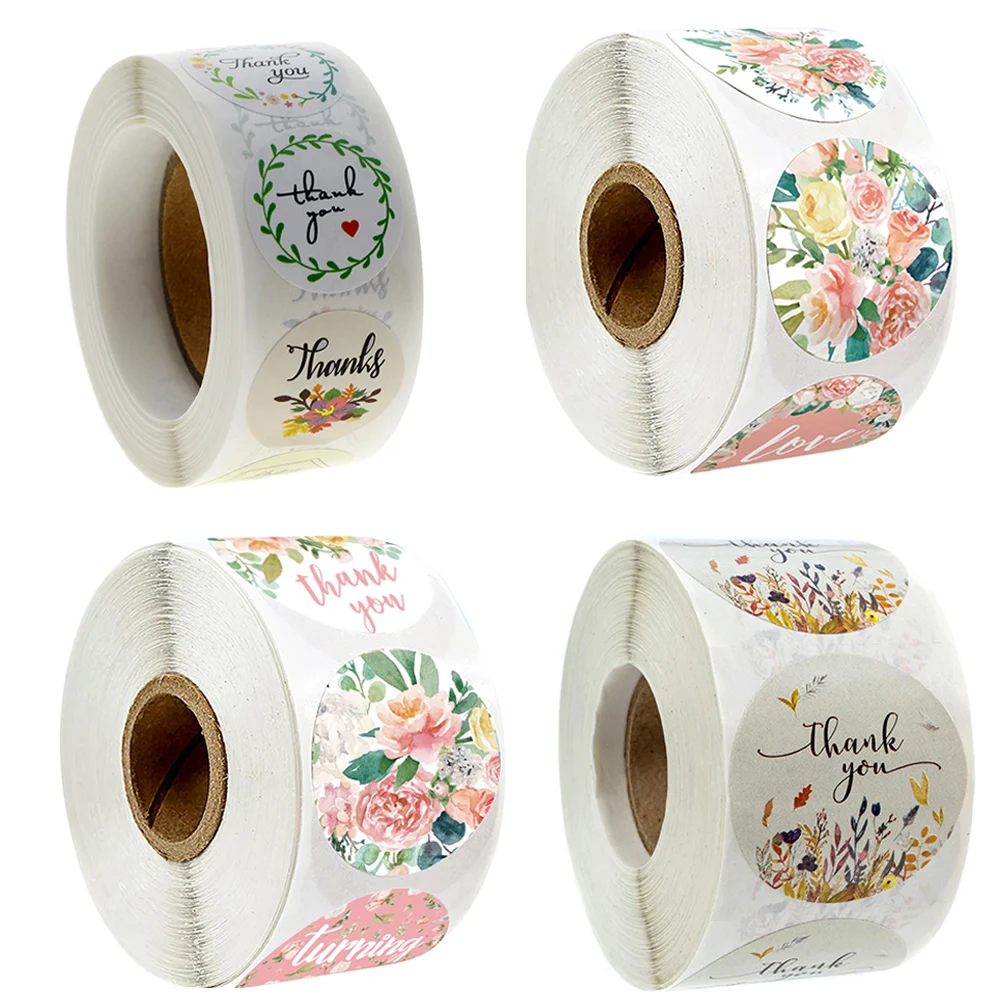 500 вещи Цветочная расцветка благодарю вас за поддержку моего маленького Бизнес