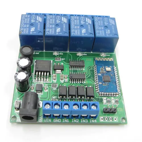 5-24V 4 CH Bluetooth Relay Module Remote Switch for Android Mobile DIY DC | Электроника