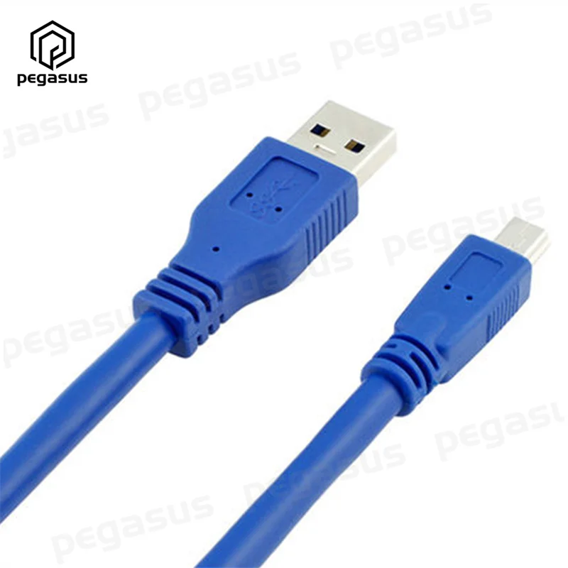 Высокоскоростной 1 5 м USB 3 0 кабель для передачи данных A папа-мини 10 Pin AM-Mini P