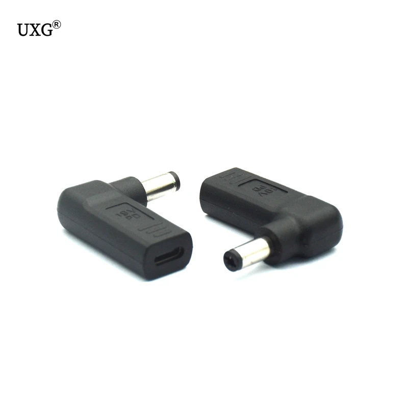 USB C Тип Женский ноутбук зарядное устройство конвертер Dc мощность коаксиальный