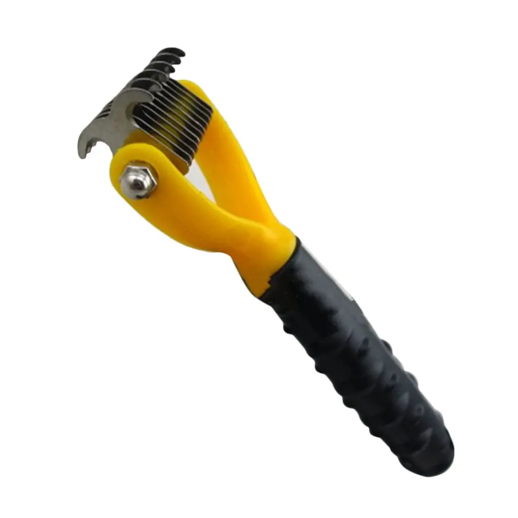 Расческа для ногтей с открытым узлом из нержавеющей стали Волшебная удаления