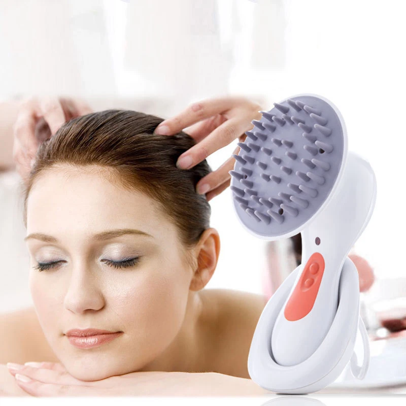 

VOCCVIEN Smart Head Scalp Massager Waterproof Wireless Head Massage Device Stress Relax Kneading Vibration for Prevent Hair Loss