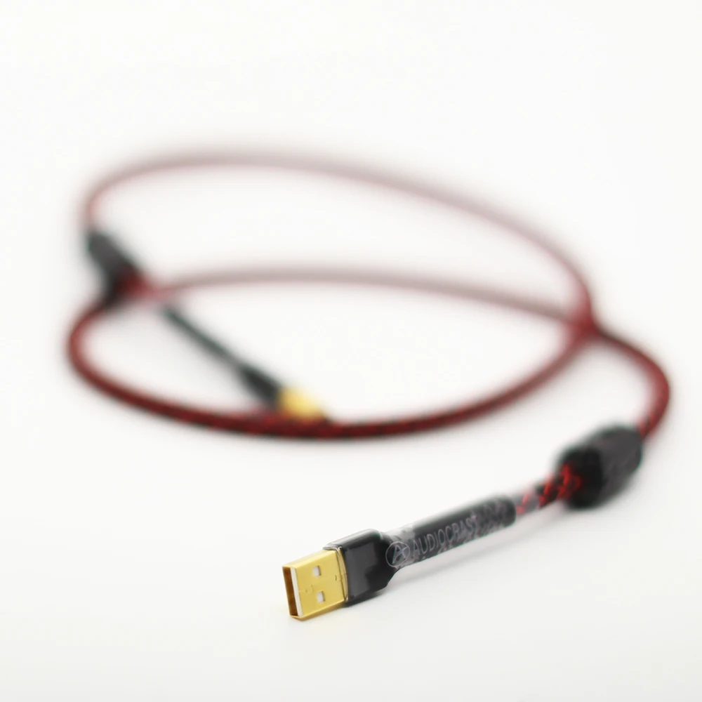 Hi Fi USB кабель типа А к типу в для передачи данных DAC DVD усилитель|audio cable|usb audio cableusb