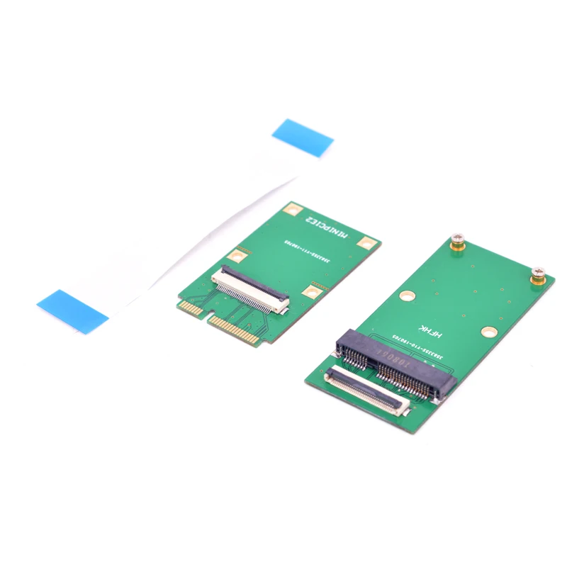 Мини карта PCI e для ноутбука защищенная памяти mSATA SSD удлинитель внешний и женский