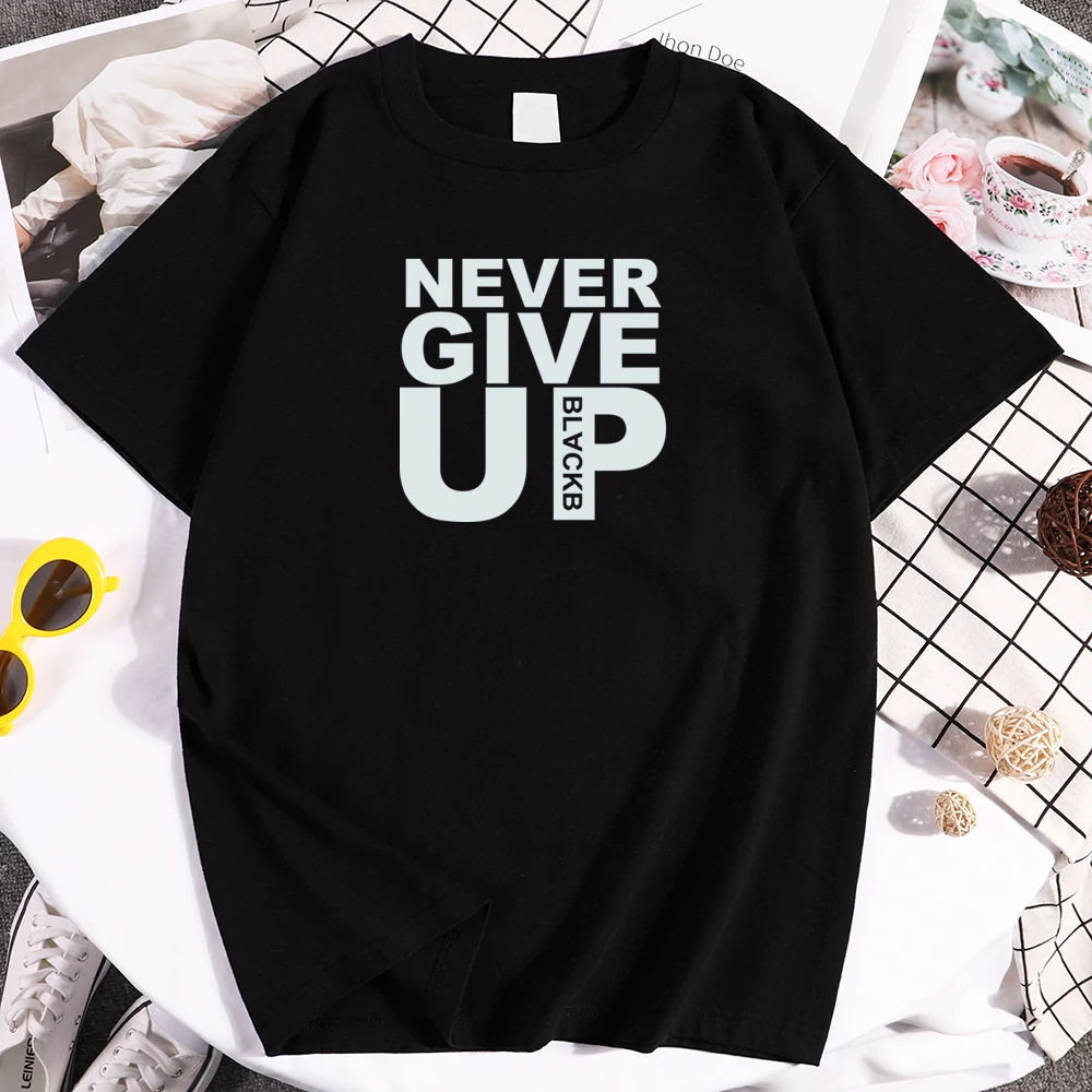 Футболка с надписью Never Give Up Salah Барселона 4 0 футболка для фаната премиум качества