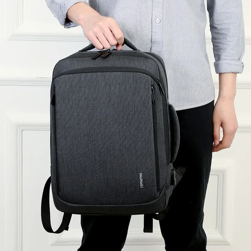 LOOZYKIT рюкзак для ноутбука мужские рюкзаки бизнес ноутбук Mochila водонепроницаемый рюкзак зарядка через usb сумки для путешествий