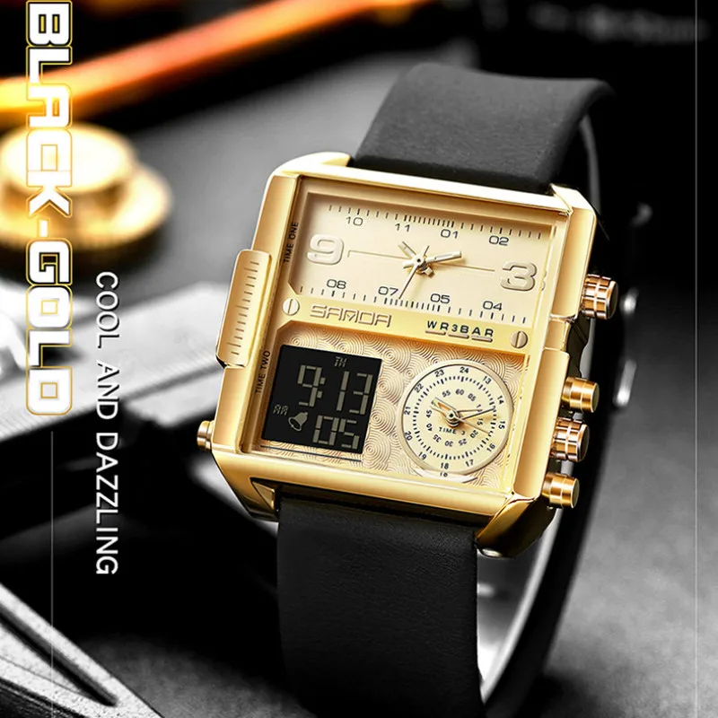 Часы Reloj Hombre 2020 мужские спортивные с хронографом брендовые Роскошные