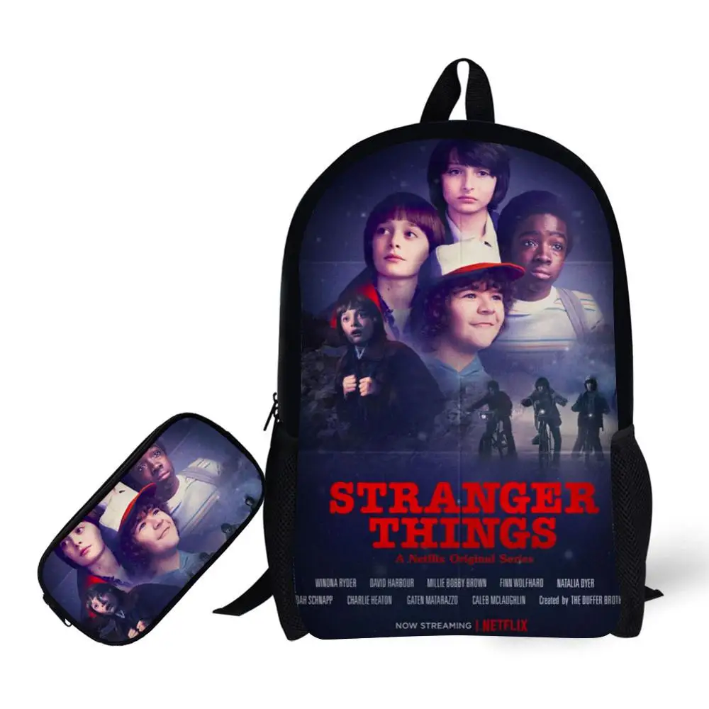 Хит продаж комплект из 3 предметов детские рюкзаки необычные вещи дизайн принт