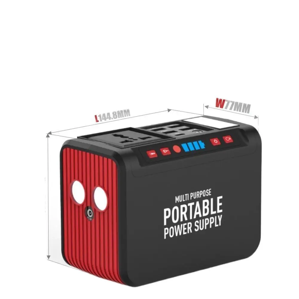 

Портативный источник питания 74 Вт · ч мощная электростанция Быстрая зарядка Lareg зарядное устройство для телефона уличные вентиляторы