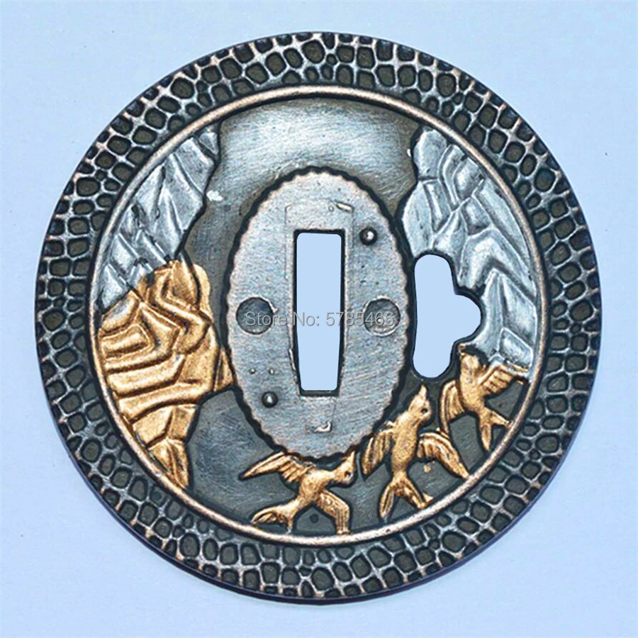 Сплав Цуба В Форме Дракона Guard для японской Tsuba самурайский меч катана Wakizashi | Дом и