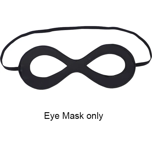 Eye mask Costumebuy отряд самоубийц Джокер Куинн костюмы для косплея для женщин плохой девушки маска шляпа Хэллоуин реквизит головной убор - Цвет: Eye mask