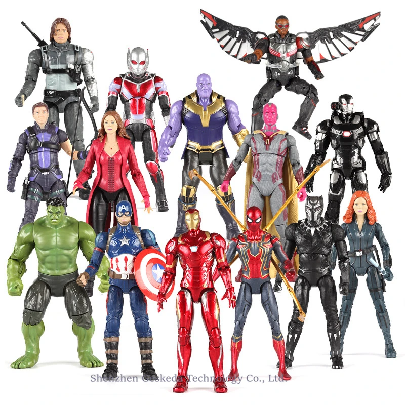 Hasbro игрушки Marvel The Avenger Endgame 17 см супер фигурка супергероя Тор танос Росомаха