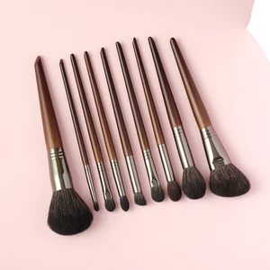 Набор кистей для макияжа OVW, Профессиональные кисти для макияжа из козьей шерсти, для смешивания теней, подводки, ресниц, бровей