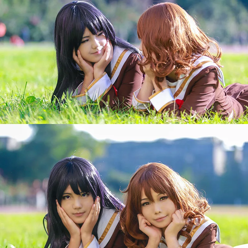 Японский аниме Hibike COSTAR! Костюм для косплея Euphonium Oumae Kumiko Kousaka Reina школьная форма JK