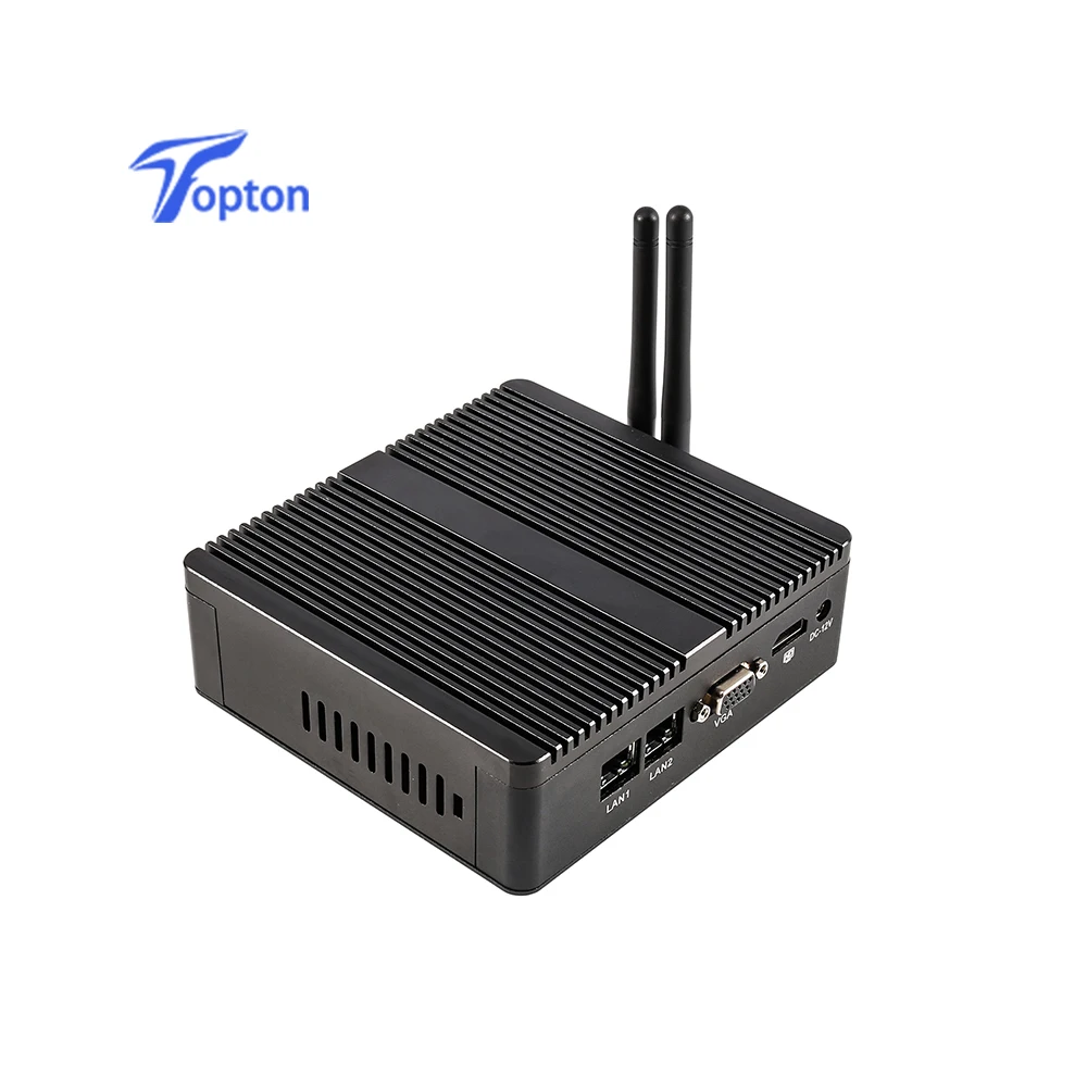2 * Lan HDMI дешевый Topton Мини ПК Intel N3160/J3160 Windows 10 Pro Pfsense AES NI мини компьютер HD Graphics TV