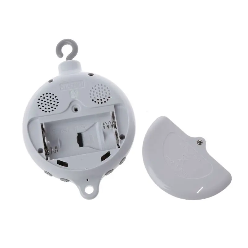 

35 Songs Baby Mobile Crib Bed Bell Toy Support TF Card Music Box with Remote Control Bell Crib Toy