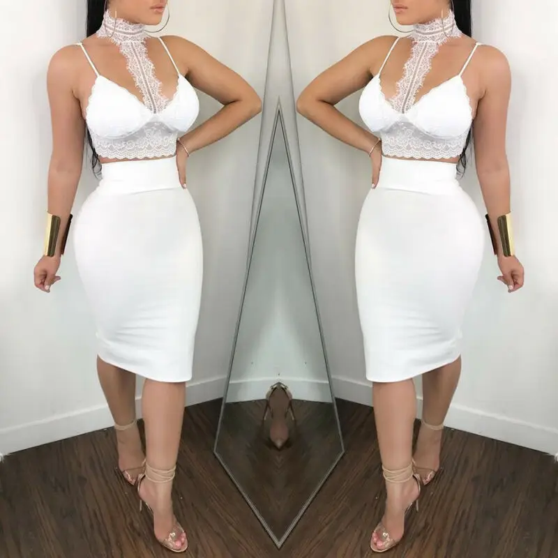 Новинка 2020 г. соблазнительное женское платье из двух предметов комплект