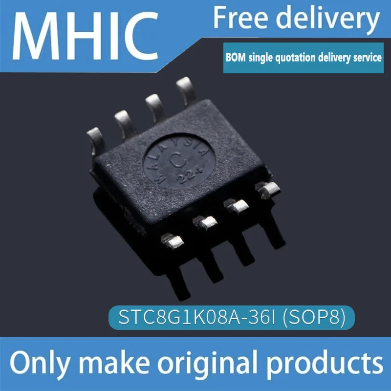 [HOT] 10 шт./лот одночиповый микрокомпьютер STC8G1K08A-36I-DFN8/SOP8 SMD микроконтроллер