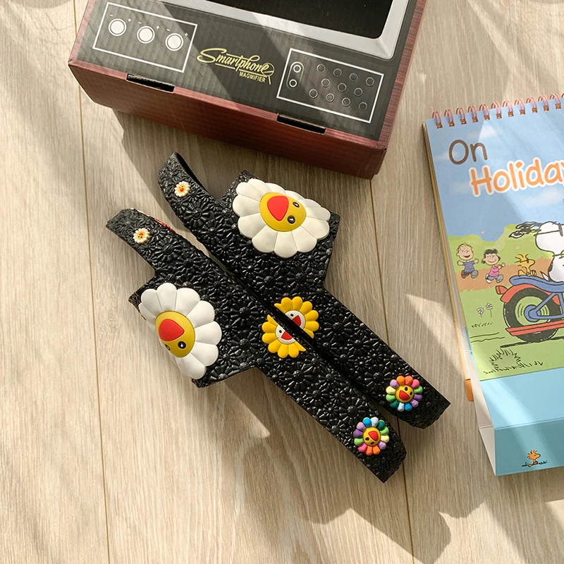 Женские тапочки Милые шлепанцы на плоской подошве в стиле Мураками и