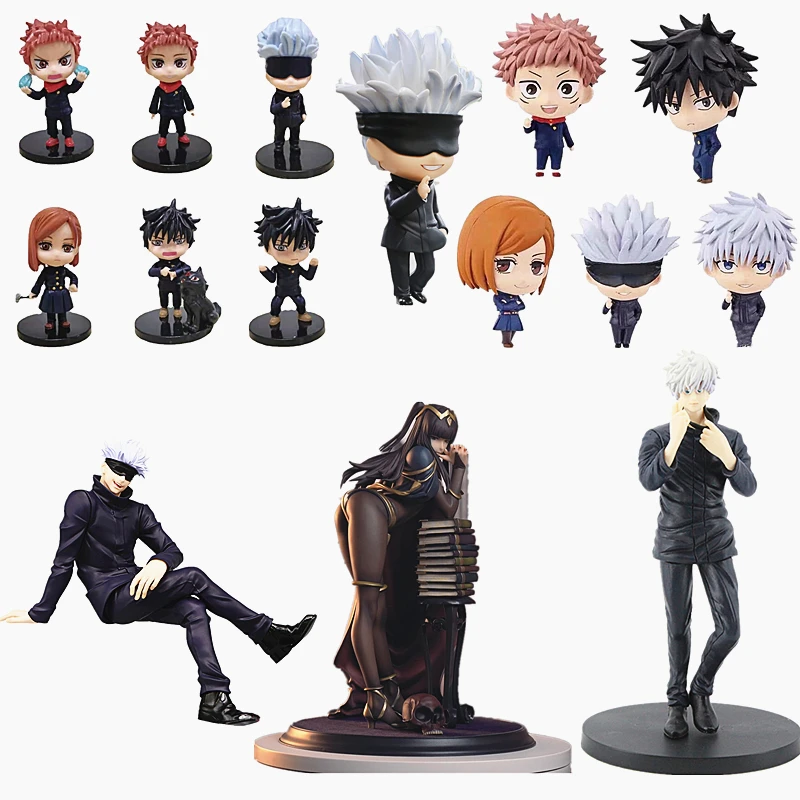 

Jujutsu Kaisen Anime Figure Gojo Satoru Action Figure Conjurer Standing Gojo Goku Figure Decoration Model Toys