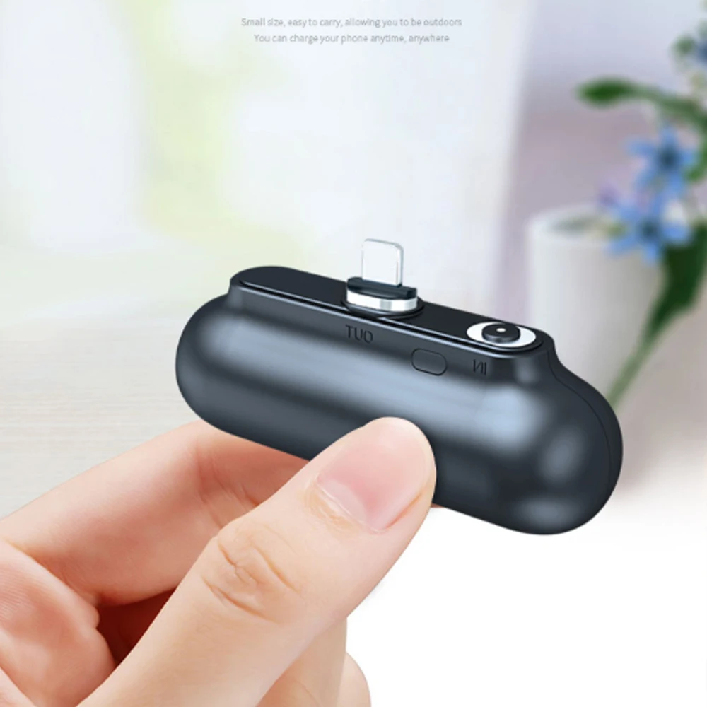 Новый 3 в 1 Магнитный притяжение банк питания капсулы Мини Аварийный портативный