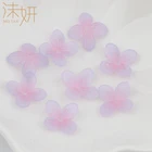 4 шт.лот Новые бусины с четырьмя листьями и цветком клевера для изготовления ювелирных изделий заколка для волос Аксессуары для браслета