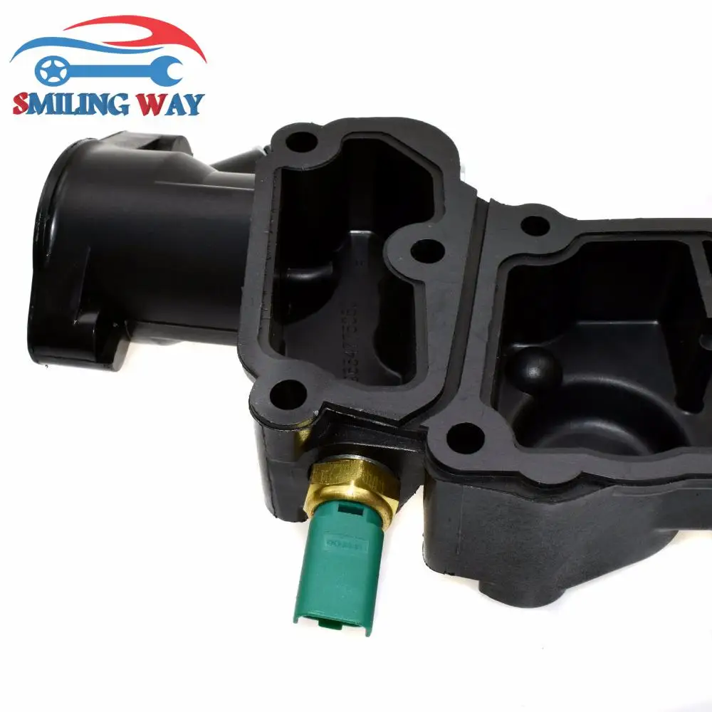 Smiling Way # корпус термостата с датчиком для Peugeot 1007 205 206 207 309 Bipper Citroen BX C2 C3 C15 Nemo OE