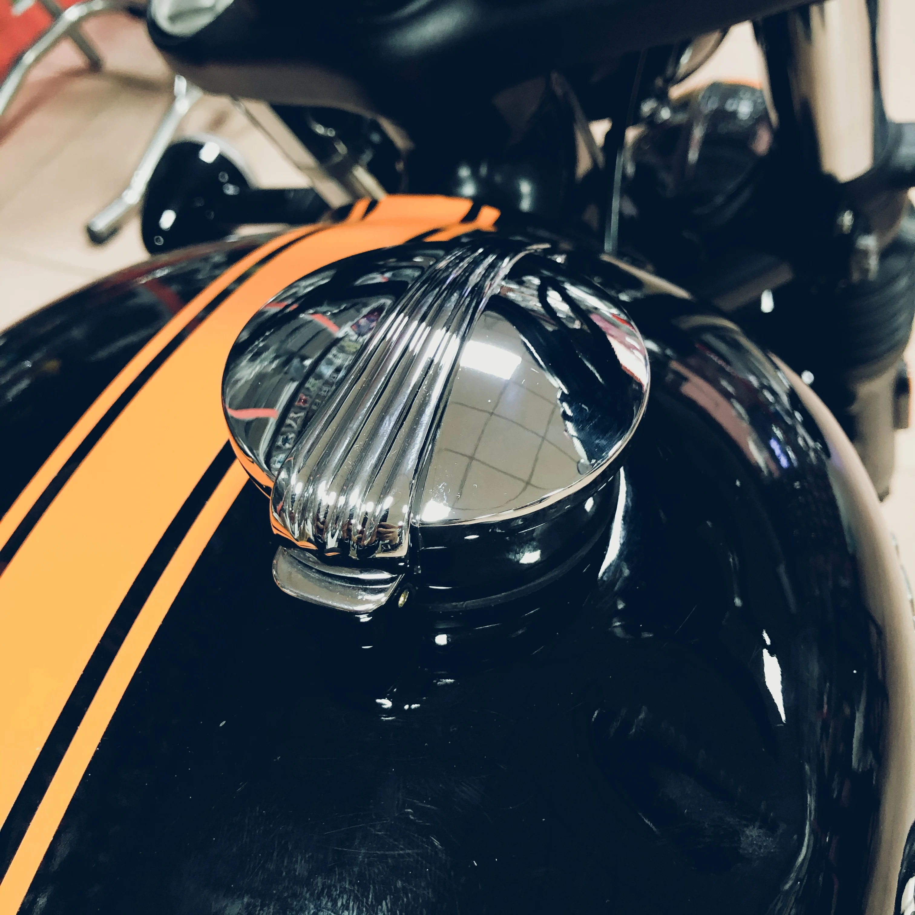 Крышка для бензинового топливного бака мотоцикла алюминиевая стильная