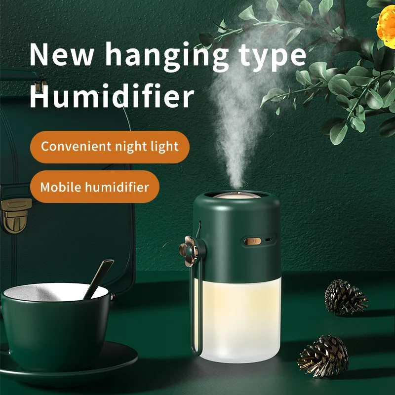 

Wireless Air Humidifier Ultrasonic Cool Mist Maker Fogger LED Lamp Mini USB Portable Water Diffuser Rechargeable Humidificador