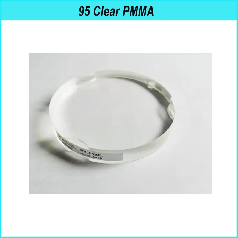 

5pcs Clear Pink PMMA for Partial Denture Framwork Open Milling Machine Using
