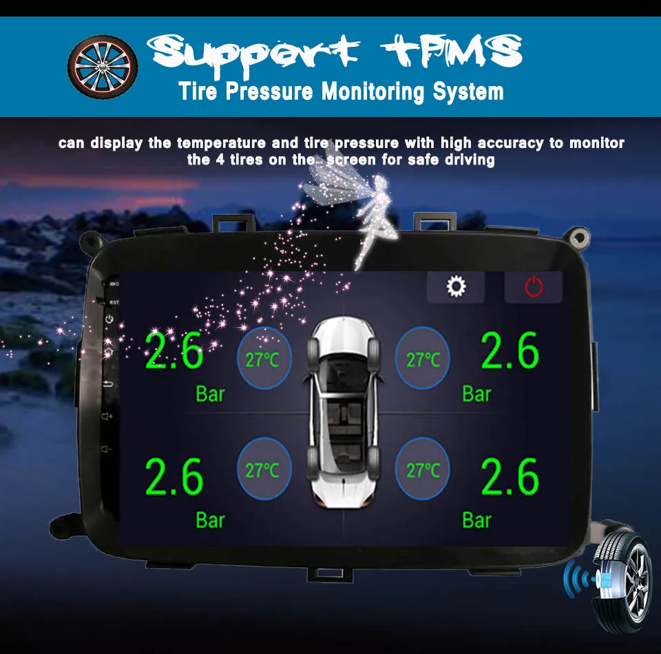 " Восьмиядерный Android 10,0 автомобильный dvd gps navi HU для Kia CARENS 2013 15 радио dvd-плеер с 4 Гб ram 64 Гб rom DSP RDS BT