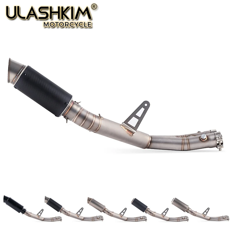 Мотоцикл полностью из углеродного волокна выхлопная система без шнуровки для