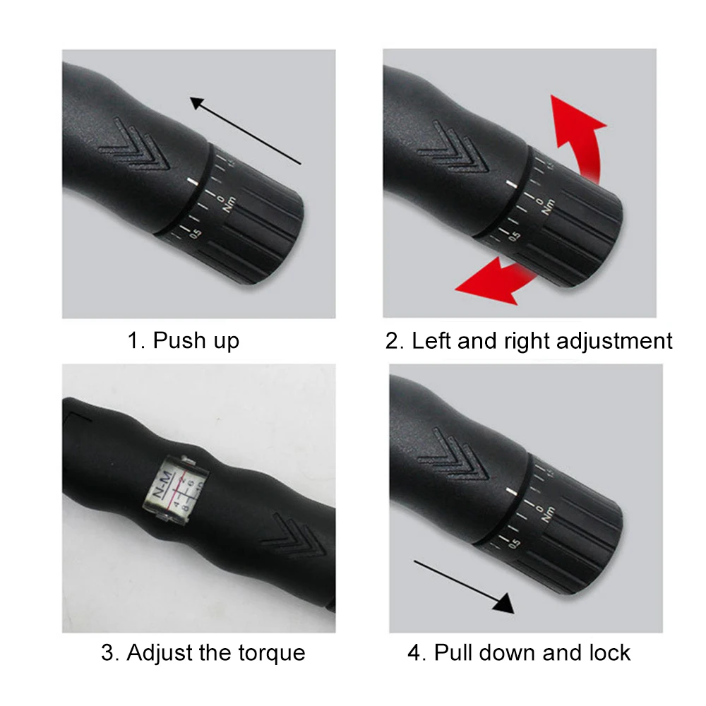 

1/4" DR 2-14Nm Bike Torque Wrench Set Bicycle Repair Tools Kit Ratchet Mechanical Torque Spanner Manual Wrenches Hand Tools set