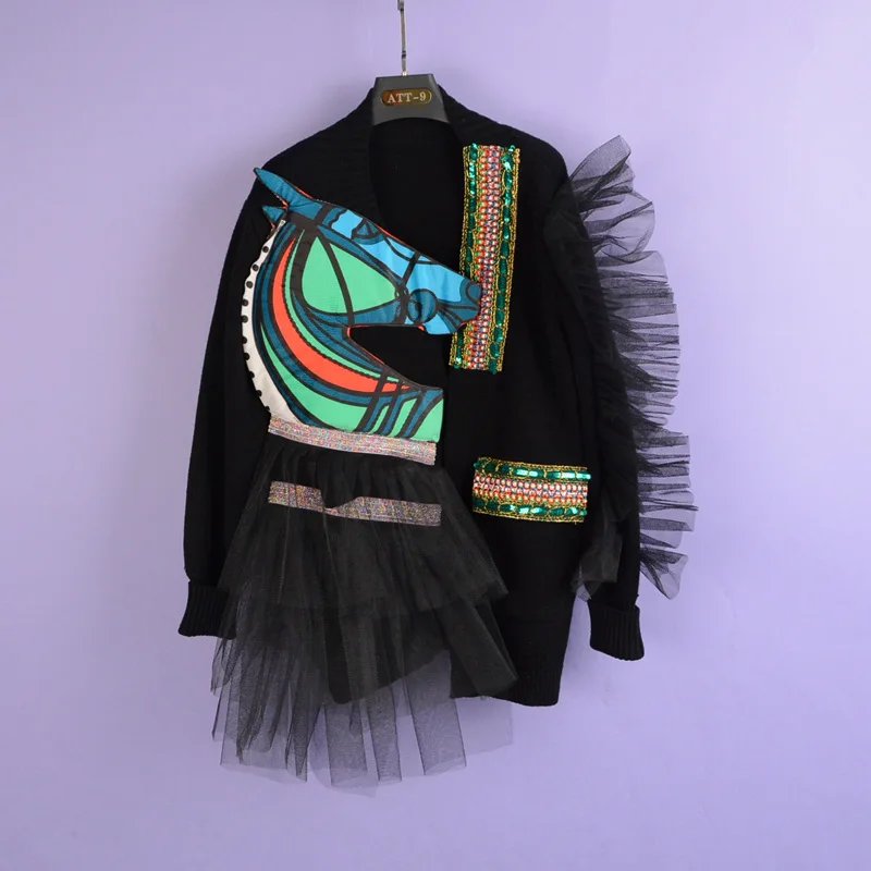 Осенне-зимние модели в Европе стоят на пути к успеху сшитой цветочной пряжи