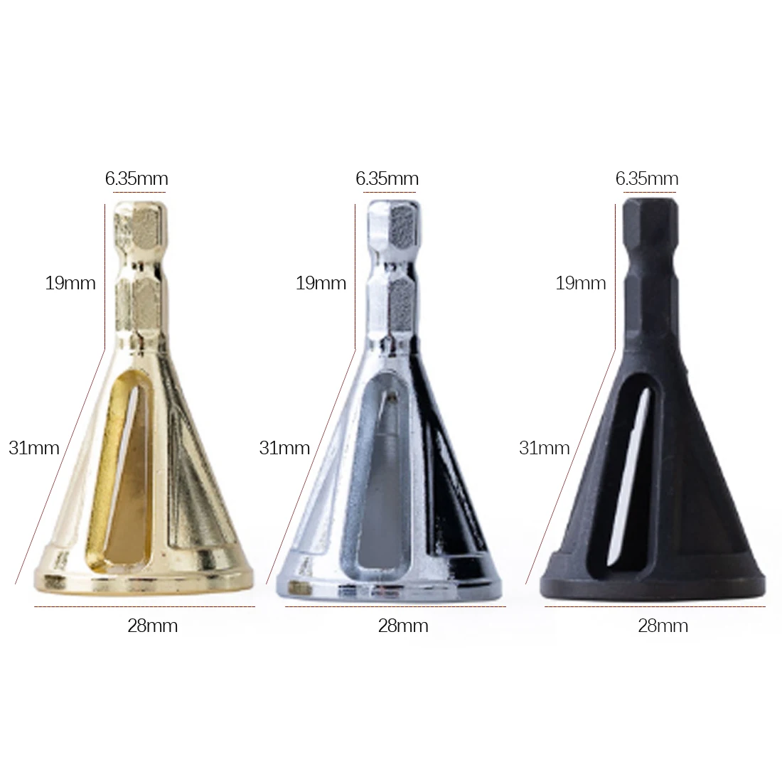 

Stainless Steel Deburring External Chamfer Tool Drill Bit Remove Burr Silver Accessories High Strength Hardness Hand Tools Woodw