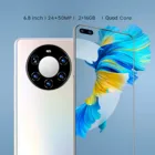 Mate48 Ultra 2 ГБ + 16 Гб 2021 смартфонов на Android дешево бесплатная доставка четырехъядерный 6,8 дюймов телефон