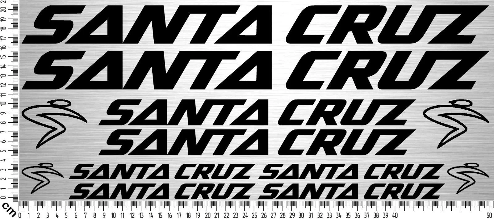 Para 12xsanta CRUZ Set 2 | Fahrrad raymen auskleber Bike Frame Sticker 12 calcomanías de estilo de coche
