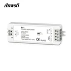 Светодиодный Усилитель 12 В, 5 В, 24 В, 36 В постоянного тока, 1 канал, EV1, одноцветсветильник Светодиодная лента, освещение, фоторетранслятор, усилитель мощности, работает с V1