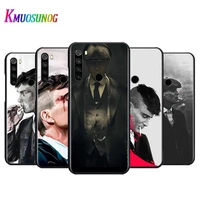 gangster tommy shelby for xiaomi redmi note 4 4x 5 5a 6 7 8 8t 9st 10 10s 5g global version por max black silicone phone case