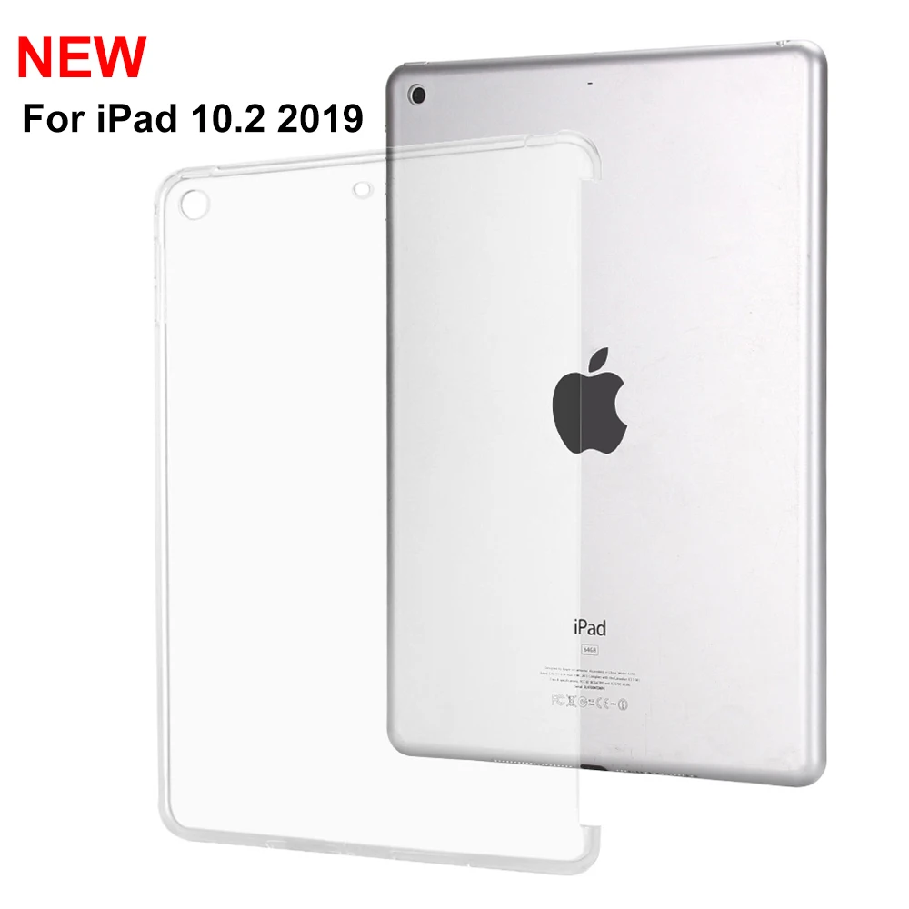 Redlai чехол для нового iPad 10 2 2019 Прозрачный Силиконовый противоударный 7 го